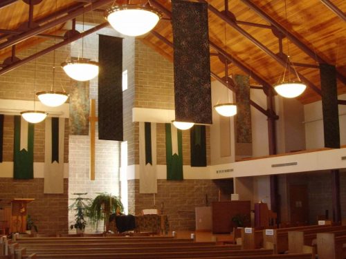 New bespoke LED sanctuary lighting